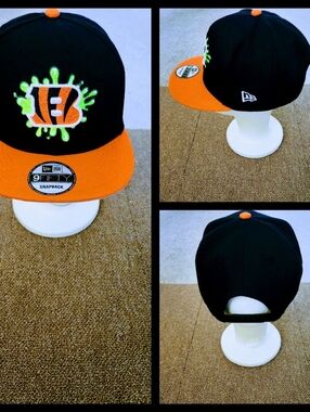 CINCINNATI BENGALS NFL FOOTBALL SNAPBACK HAT.